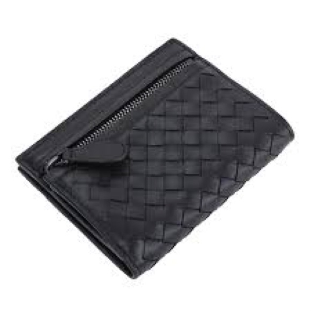 Bottega Veneta Interecciato Napa Wallet